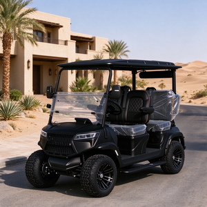 Carrito de Golf Eléctrico GRENTEK de Fábrica para 4 Personas, con Batería de Litio, Colores de Pintura Personalizados y Neumáticos Todoterreno - Product Image 1