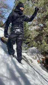 Custom Outdoor Breathable Mens Mountain Waterproof Hiking Jacket DWR Soft Shell Hooded Jacket Windproof Windbreaker Rain Coat