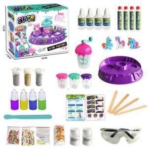 Kit de slime DIY coloré avec argile PVA, plastique et silicone - Certifié ASTM/CPC/EN71 pour soulager le stress des enfants - Product Image 1