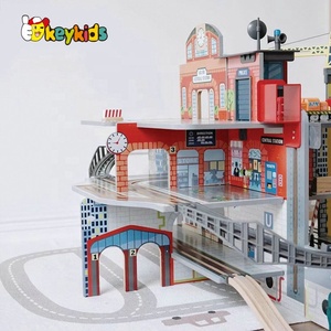 Đồ Chơi Xe Buýt Thành Phố Bằng Gỗ 4 Tầng Chơi Mầm Non Thiết Kế Mới Cho Trẻ Em W04C250 - Product Image 2