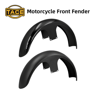 Garde-boue avant de moto 19 pouces pour Harley Road Street Glide, noir brillant, noir mat, couvre-roue avant - Product Image 3