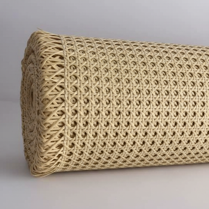 Premium Wholesale Natural Rattan Webbing Roll Bleached Rattan From Vietnam for Outdoor Dining Furniture +84383004939 - Product Image 1
