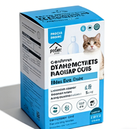 Boîte d'emballage pour aliments et friandises pour chiens en carton ondulé certifié, imprimée UV personnalisée, robuste, écologique et recyclable
