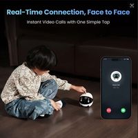 Großhandel EBO AIR 2 PLUS Intelligenter Haustier-Begleiter-Roboter mit 3K-Kamera, KI-Patrouille und Videoanruf für die Überwachung von Haustieren, Kindern und Senioren zu Hause