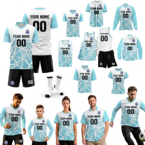 Maillots de football vintage personnalisés de haute qualité, service OEM avec nom du joueur, 100% polyester, séchage rapide et respirant - Product Image 1