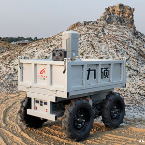 Chariot de transport tout-terrain 4x4 télécommandé, capacité de charge de 500 kg, pour travaux publics, mines, construction - Product Image 3