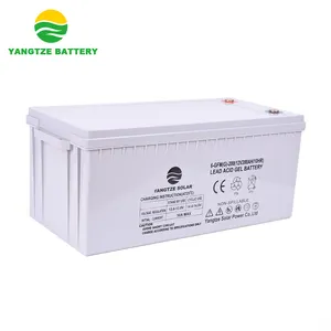 Kostenlose wartung gel batterie 12v 200ah salz wasser batterie