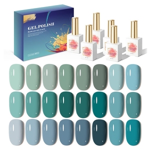 AILANUO, recién llegado, gran oferta, colección de esmaltes en Gel de uñas, conjunto de 24 colores con muestra gratis, OEM, ODM, Etiqueta Privada, esmalte de Gel de neón UV - Product Image 1