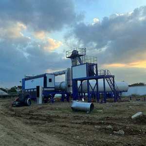 Usine de mélange d'asphalte continu mobile Aimix 100 TPH en Équateur - Product Image 1