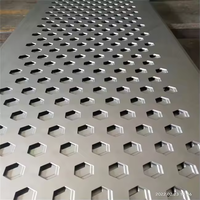 Tôle perforée en acier inoxydable 316 à gros trous ronds de 5 à 20 mm avec surface passivée pour grilles de ventilation