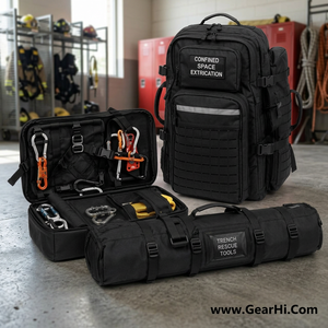 Ruggedized Heavy Duty 1000D Cordura Nylon Technical Rescue <b>Kit</b> <b>Bag</b> Confined Space Extrication Pack Trench Rescue <b>Tool</b> Case - Product Image 2