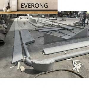 Nature Stone Border Grey Limestone Edge Stone Street Bancos de paisajismo - Product Image 3