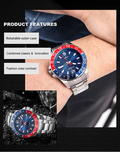 Reloj <span class=keywords><strong>NAVIFORCE</strong></span> Casual para Hombre, Reloj Deportivo de Acero Inoxidable con Fecha, Reloj de Cuarzo con Manecillas Luminosas, Relogio Masculino - Product Image 6