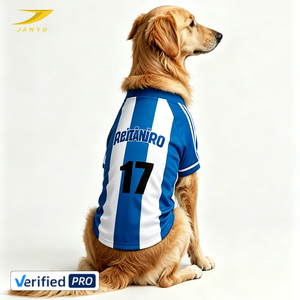 Camiseta Deportiva Personalizada al por Mayor para Mascotas, con Número, Transpirable, de Malla, Ropa de Diseño para Perros Medianos y Cachorros - Product Image 1