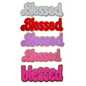 Certified Factory 3D Logo Die Cut Greek Letter Chenille Patch Iron On Custom Embroidered Patches For Clothing - Product Image 3