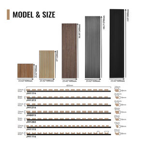 Fabbrica su misura MDF striscia di <span class=keywords><strong>legno</strong></span> pannelli di parete acustica in varie dimensioni per <span class=keywords><strong>pareti</strong></span> di fondo - Product Image 4