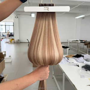 Nouvelle Arrivée Yuanzhen Extensions de Cheveux Humains à Bande Invisible Double Drawn en PU Sans Couture - Product Image 2