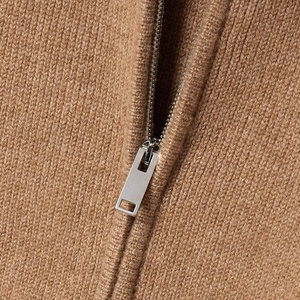 Maglione in Lana e Cashmere da <span class=keywords><strong>Donna</strong></span> Personalizzato, Collo a V, Maniche Lunghe, con Cerniera, Stile Casual, Autunno-Inverno, dal Produttore di Abbigliamento - Product Image 3