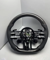 Volant de style ancien GZYLC pour Benz C200 C63 C300 808 W204 W205 SLK GLK GLC GLE A45, amélioré avec un volant en fibre de carbone