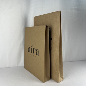 Custom Design Biodegradable Eco-Friendly 3mil Thick Kraft Paper <strong>Large</strong> Shape Mailer Bags Flat Expandable <strong>Envelopes</strong> Packaging for - Product Image 1