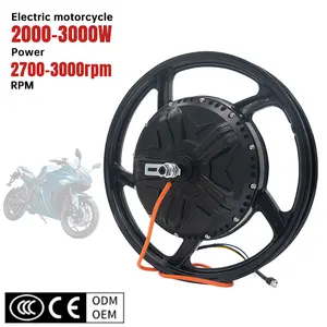 17 inch 3000W powerful hub motor wheel electric scooter Dc electric motors