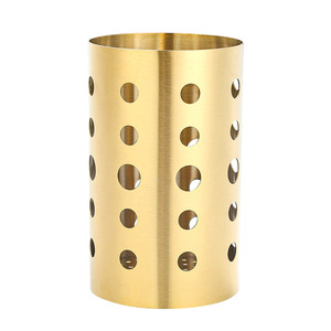 Stainless Steel Chopstick Holder Large Capacity Kitchen Utensil Storage Container For Restaurant Use - Product Image 2