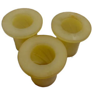 Douille de bras de commande en polyuréthane OEM avec insert métallique Douille en caoutchouc utilisée pour la manille à ressort de camion automobile Douille en PU - Product Image 3