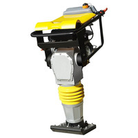 Compacteur vibrant électrique 75 kg pour travaux routiers, haute efficacité, modèle Jumping Monkey