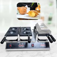 Fabricant professionnel de gaufres industrielles Mini ours Gaufrier Taiyaki