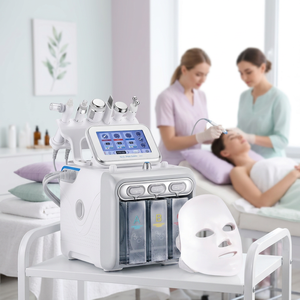 7 In 1 Oxygen Jet Facial Machine With Touchscreen Display For Skin Rejuvenation And Whitening Treatment - Product Image 1