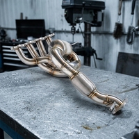 Colector de Escape de Alto Rendimiento Sonicdiy Axela Spec SS304 para Mazda 3 Axela 1.5L 2.0L 2014-2019