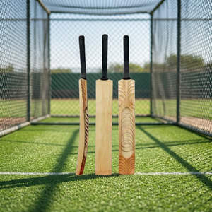 Bate de Cricket de Madera JNA Group, Clásico, con Hoja de Madera Natural y Empuñadura Negra, Ambidiestro, 2.6 lbs, Equipo de Práctica - Product Image 4