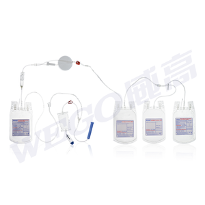 Bolsa <span class=keywords><strong>de</strong></span> Transfusión <span class=keywords><strong>de</strong></span> <span class=keywords><strong>Sangre</strong></span> Veterinaria <span class=keywords><strong>de</strong></span> 450 ml con Certificación CE y <span class=keywords><strong>Anticoagulante</strong></span> CPDA-1 para Uso Veterinario - Product Image 4