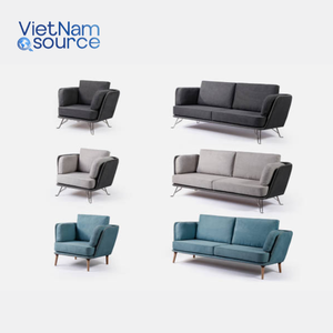 Juego de 3 Sofás - Estructura de Madera con Cojines de Alta Calidad - Madera Vietnamita de Calidad - Material de Madera OEM - Precio de Fábrica - Product Image 2