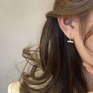 Boucles d'oreilles créoles en or 18 carats avec diamant naturel Xinfly 0,24 ct - Product Image 5