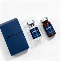 Étiquettes personnalisées anti-décoloration et inviolables pour flacons, autocollants de sécurité texturés auto-adhésifs pour le stockage de peptides en laboratoire