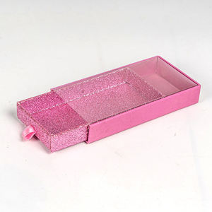 Nhà Máy Giá Rẻ Giá Miễn Phí Thiết Kế Bán Buôn Hộp Giấy Thân Thiện Với Môi Vẻ Đẹp Tự Nhiên Hộp shinning Giấy Quà Tặng Trượt Lash Hộp - Product Image 3