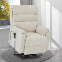 Fauteuil inclinable multifonctionnel avec massage et chaleur pour personnes âgées, fourni directement par l'usine