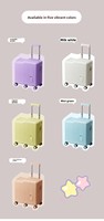 Poussette pour bébé, valise de voyage ultra-légère pour enfants avec roues universelles en ABS, porte-gobelet et fonction antichoc