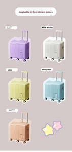 Poussette pour bébé, <span class=keywords><strong>valise</strong></span> de voyage ultra-légère à roues universelles en ABS pour enfants, avec <span class=keywords><strong>porte</strong></span>-gobelet et fonction antichoc - Product Image 6