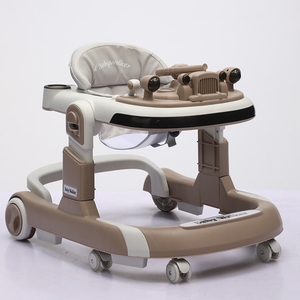 Andador Multifuncional Anti-Rollover Dobrável de Plástico com Capacidade de 20KG para Crianças de 6 Meses a 3 Anos Meninos e Meninas Aprendizado Leve - Product Image 4