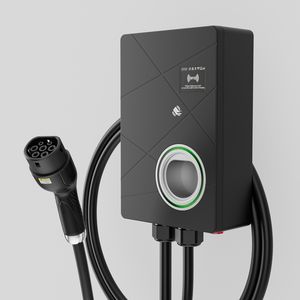 Chargeur EV triphasé 22 kW 380 V Type <span class=keywords><strong>2</strong></span>, borne de recharge murale EV, contrôle intelligent par application OCPP, certifié CE pour usage commercial - Product Image 2