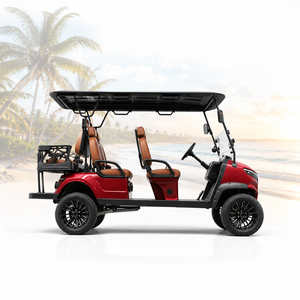 Voiturette de golf 6 places 2026, batterie lithium 72V, véhicule utilitaire tout-terrain 4x4, autonomie 90 km, moteur AC, GPS, moteur AC 3/4/5KW pour la puissance - Product Image 2