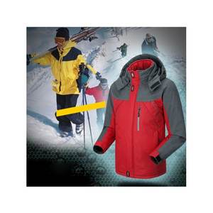 Veste de <span class=keywords><strong>randonnée</strong></span> de montagne enneigée chaude à double couche avec fermeture éclair plus longue - Product Image 6