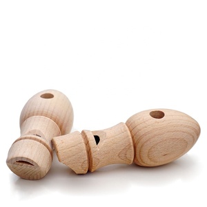 Còi gỗ dài kiểu chim cu cu, đồ chơi nhạc cụ cho trẻ em, còi chim gỗ - Product Image 2