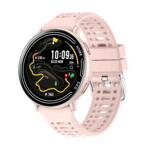 Montre connectée GPS Outdoor 100+ modes sportifs pour femmes et hommes, écran rond HD 1,39 pouces, appels Bluetooth, Dafit, IP68, moniteur de santé, KC100 - Product Image 1