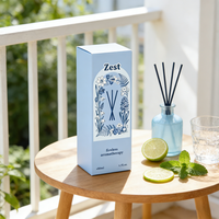 Boîte d'emballage personnalisée haut de gamme pour sérum de soin de la peau à l'aromathérapie florale, design pliable recyclable, logo en estampage à chaud