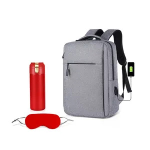 حقيبة ظهر للرجال متعددة الاستخدامات من المصنع مباشرةً مع الهدايا للسفر حقائب ظهر ترويجية مع هبات
