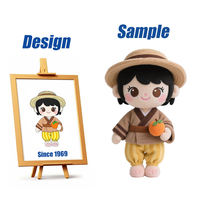 Figurine d'action personnalisée Kawaii Anime en peluche verte souriante de la marque Shengye OMZ pour le marketing de marque