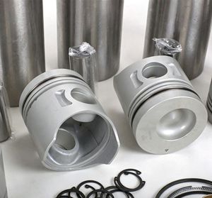 Pistones, camisas de cilindro y pasadores de pistón para motores 4M40, 4M50, 6M60, 4D32, 4D33, S4E, 6D31 - Repuestos para maquinaria de construcción - Product Image 2